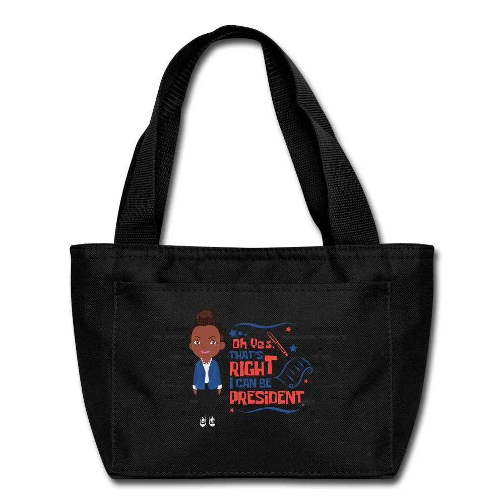 Girl President Lunch Bag