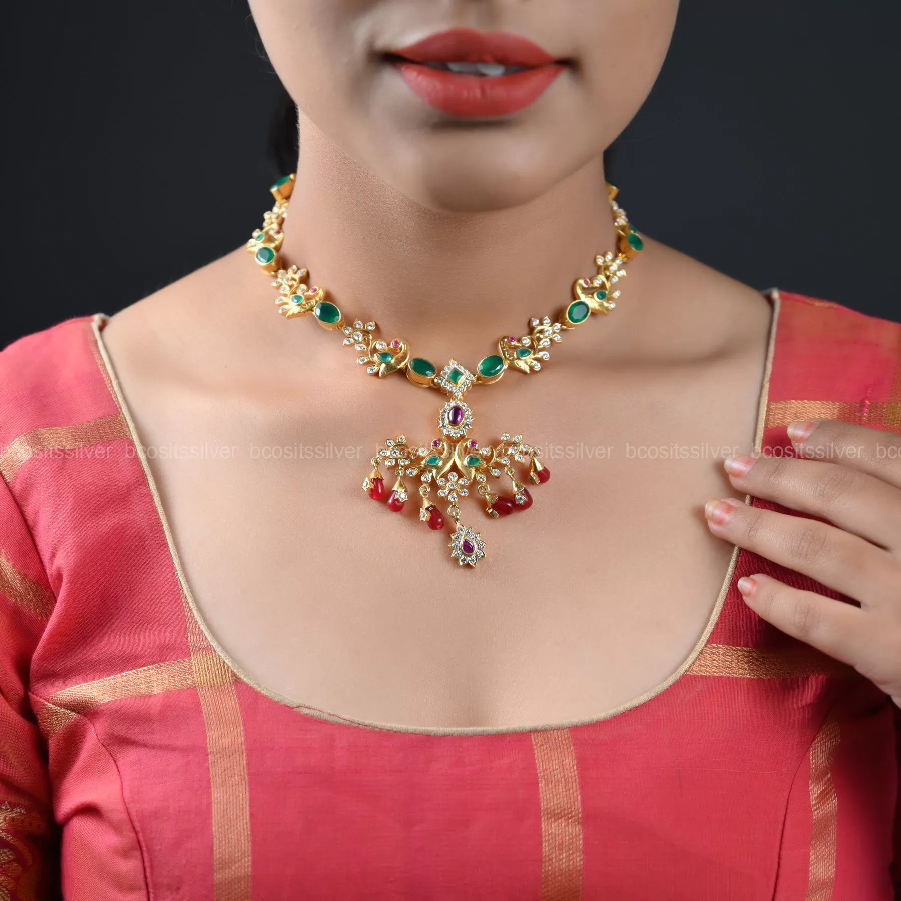 Gold Plated Neckpiece - 772