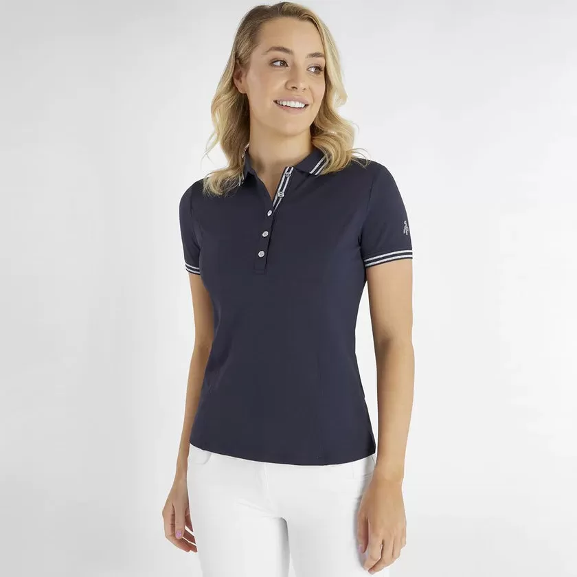 Green Lamb Martha Pique Polo