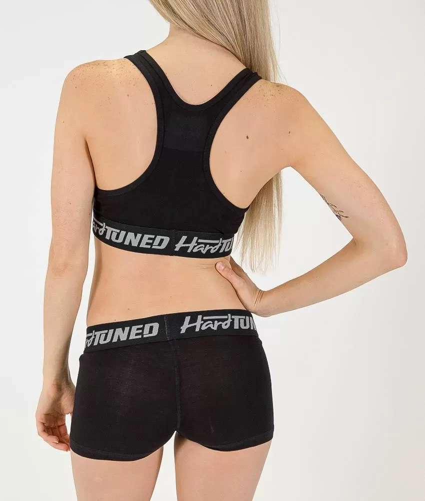 Hardtuned Crop Top Black