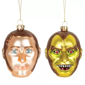 He's Sooooo Two Face Jekyll & Hyde Double Sided Ornament