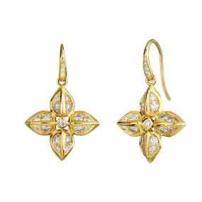 Jardin Flower Diamond Earrings