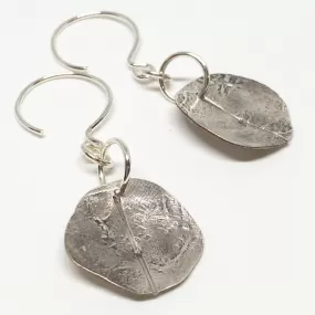 Kanso Disc Earrings - Sterling Silver