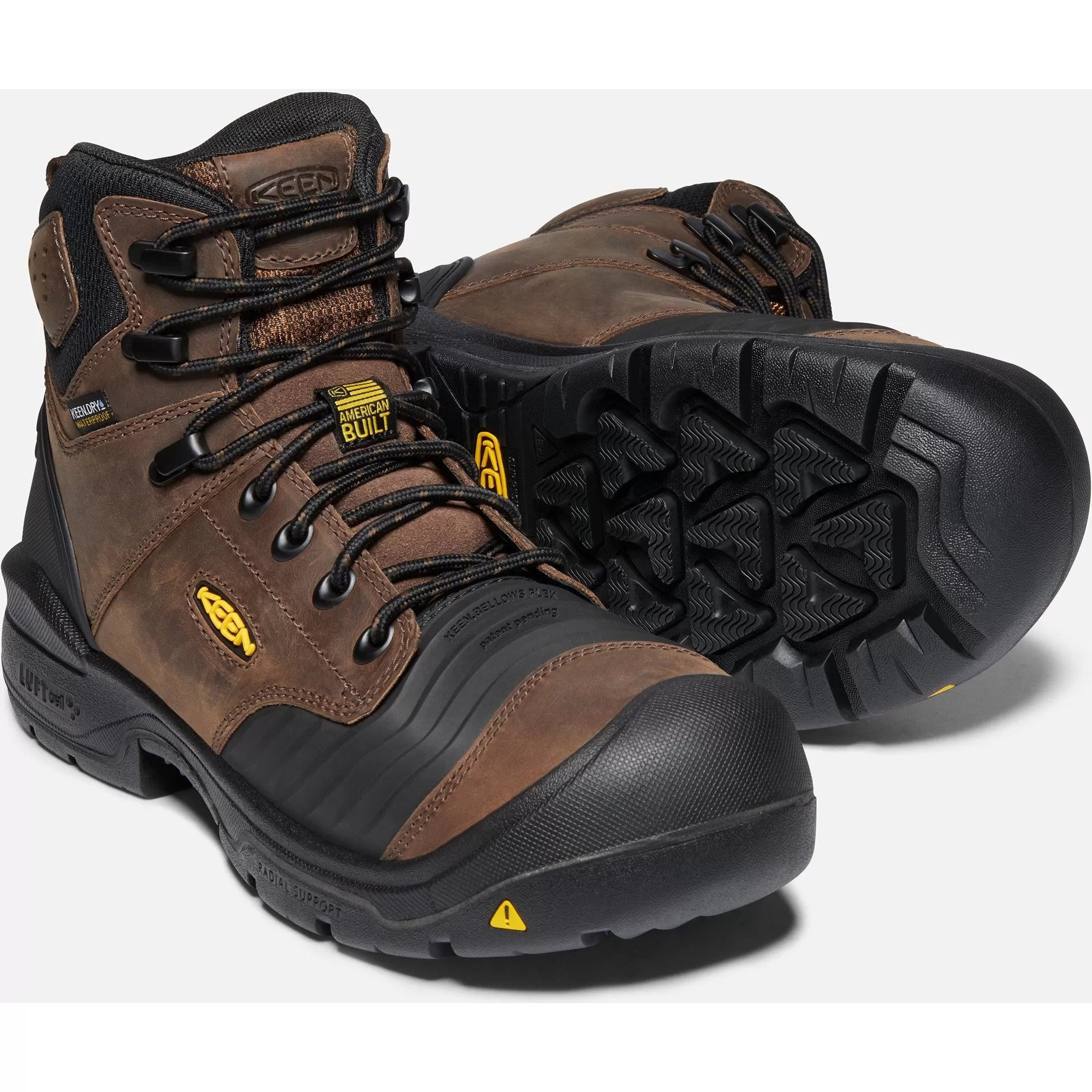 Keen Utility Men's Portland 6" Carbon-Fiber Toe WP Work Boot - 1023386