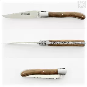 Laguiole Nature Guilloche Walnut Handle