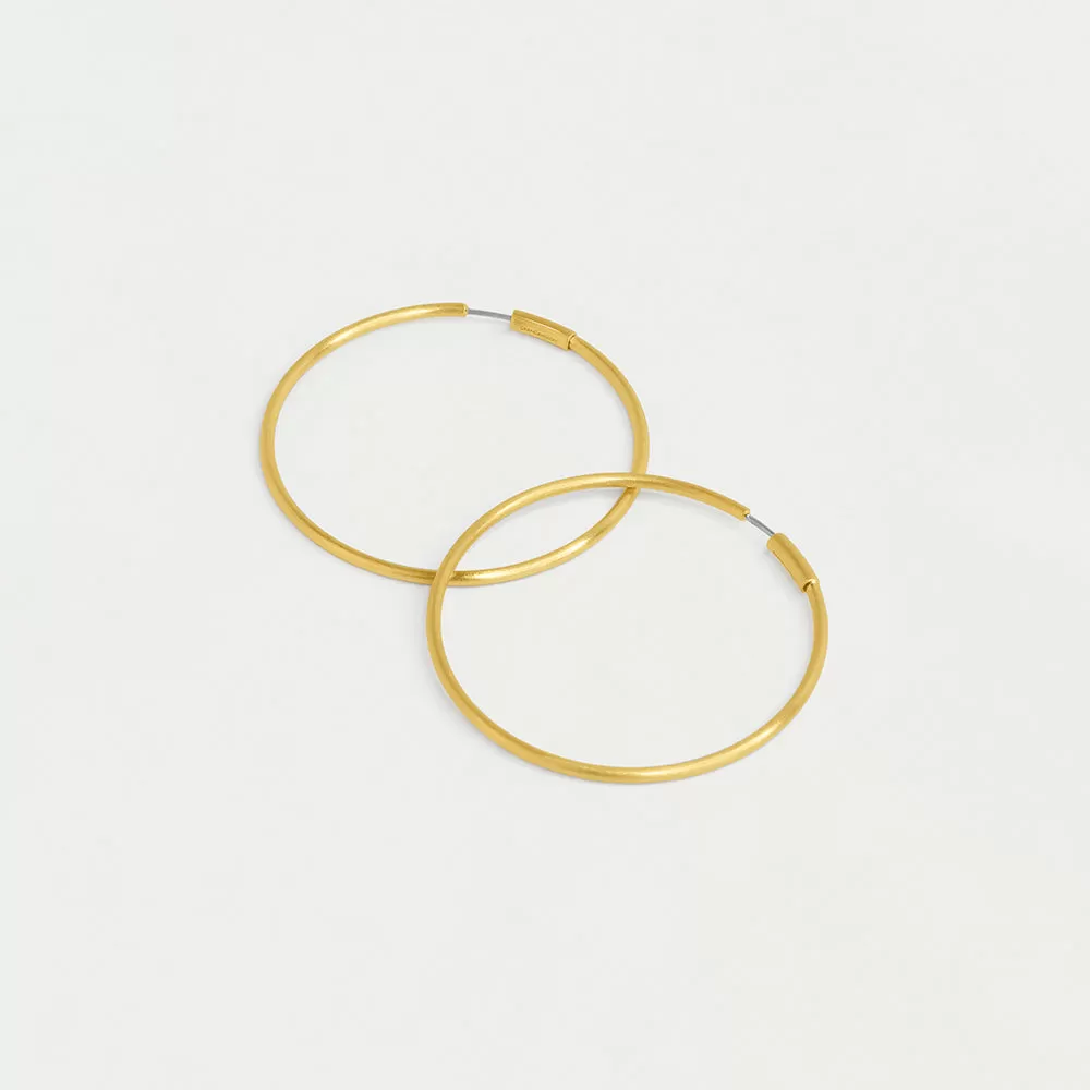 Large Thin Hoops