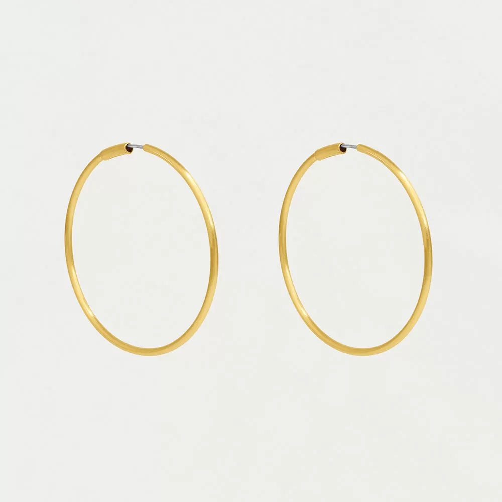 Large Thin Hoops