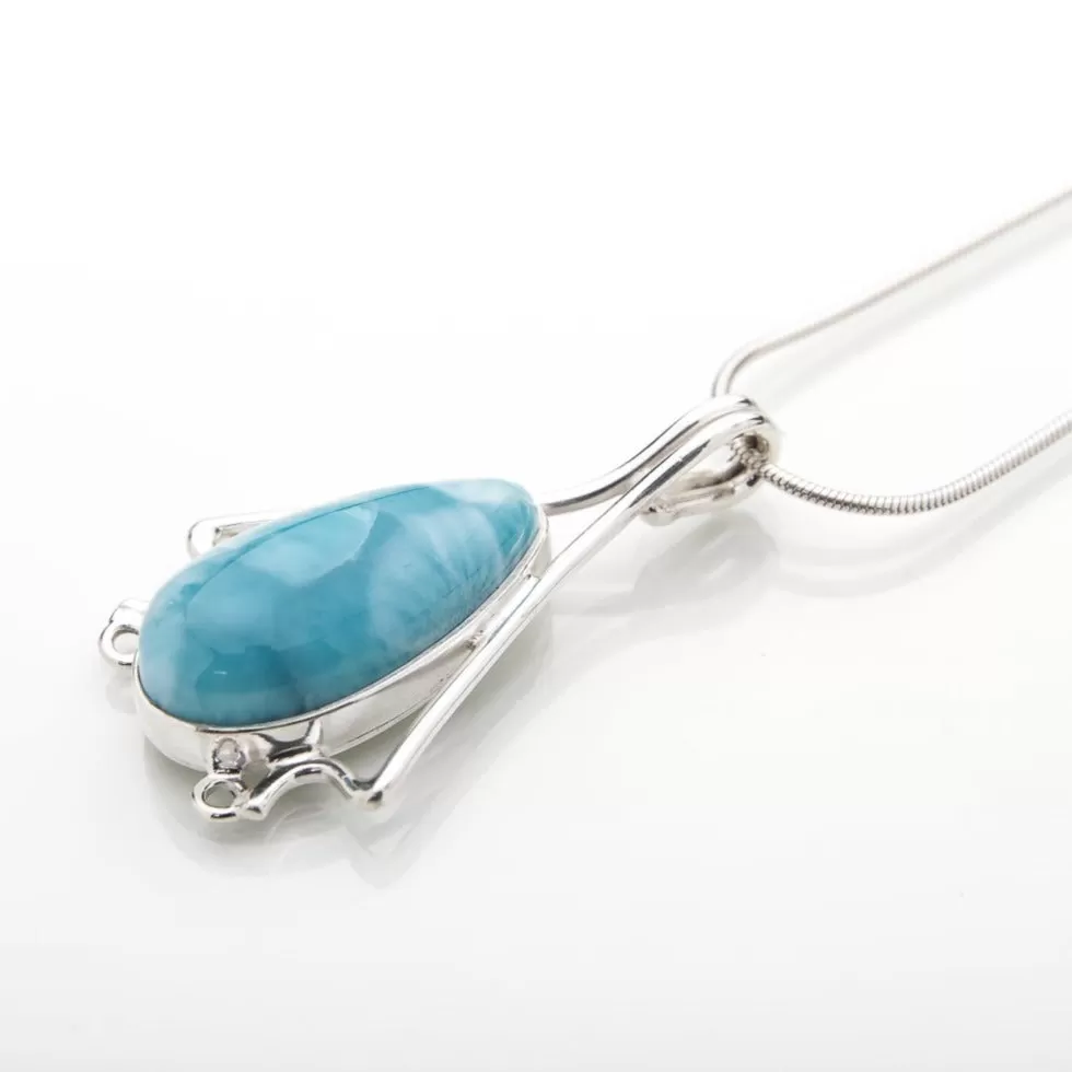 Larimar Pendant Octavia