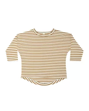 Longsleeve Baby Tee – Walnut Stripe