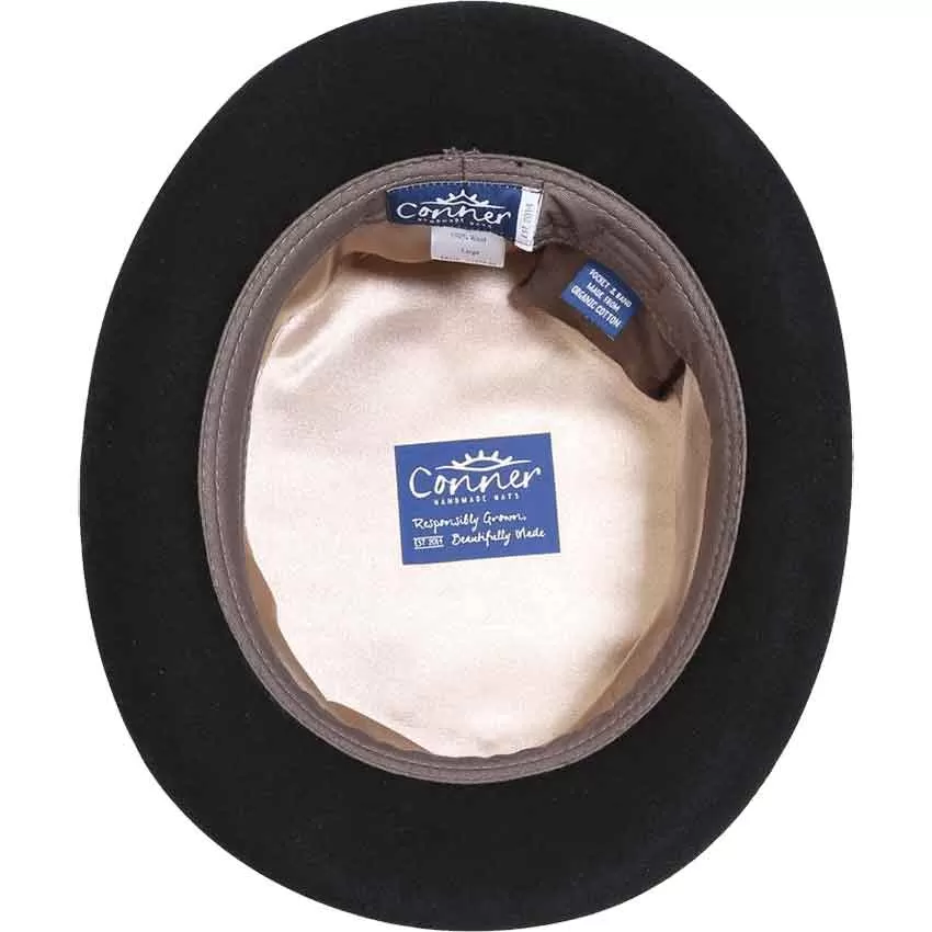 Low Rise Australian Wool Top Hat