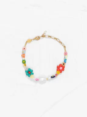 Mexi Flower Bracelet Golden