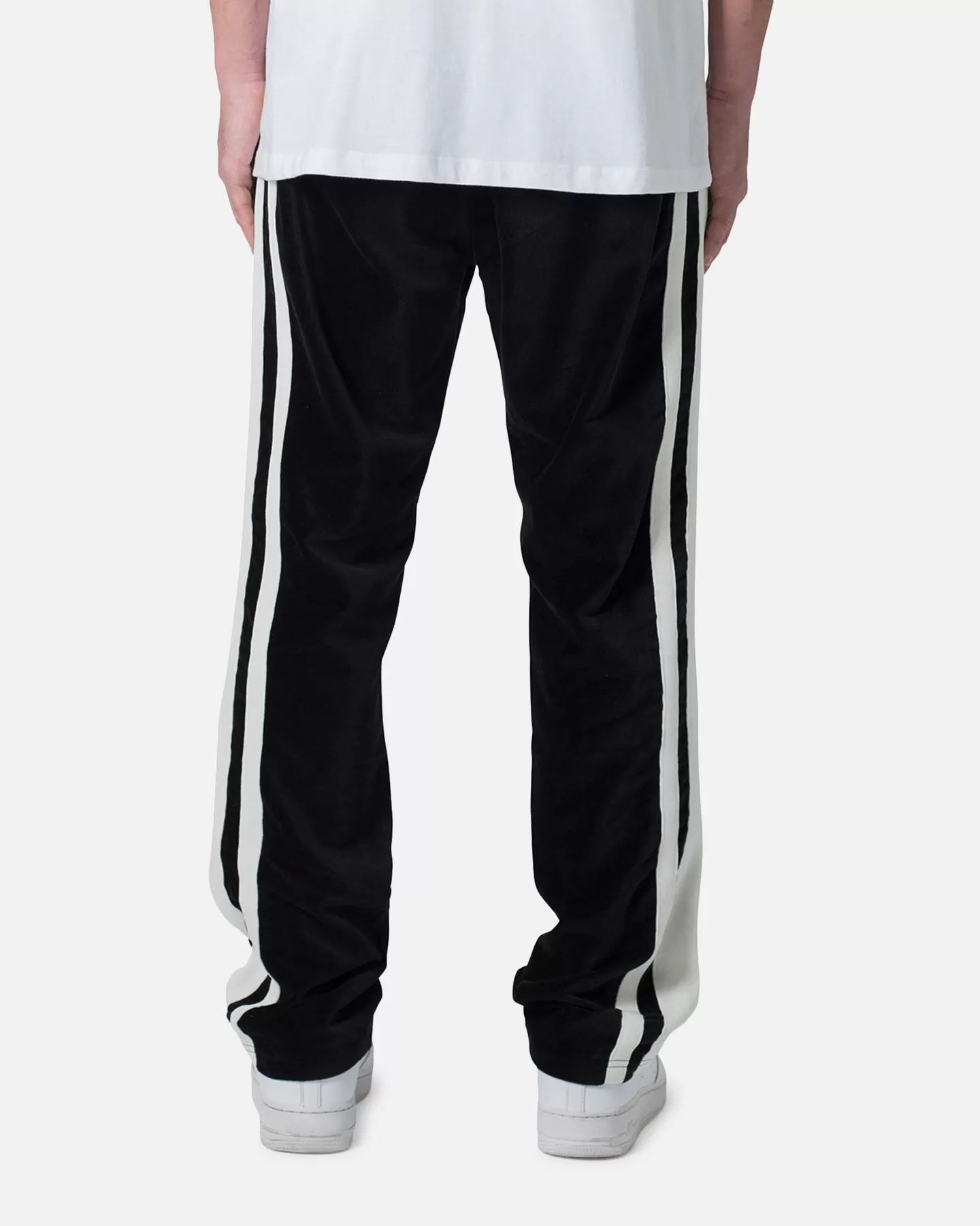 MNML Baggy Velour Trackpants Black