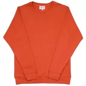 Norse Projects - Vorm Summer Interlock Sweatshirt - Burned Red