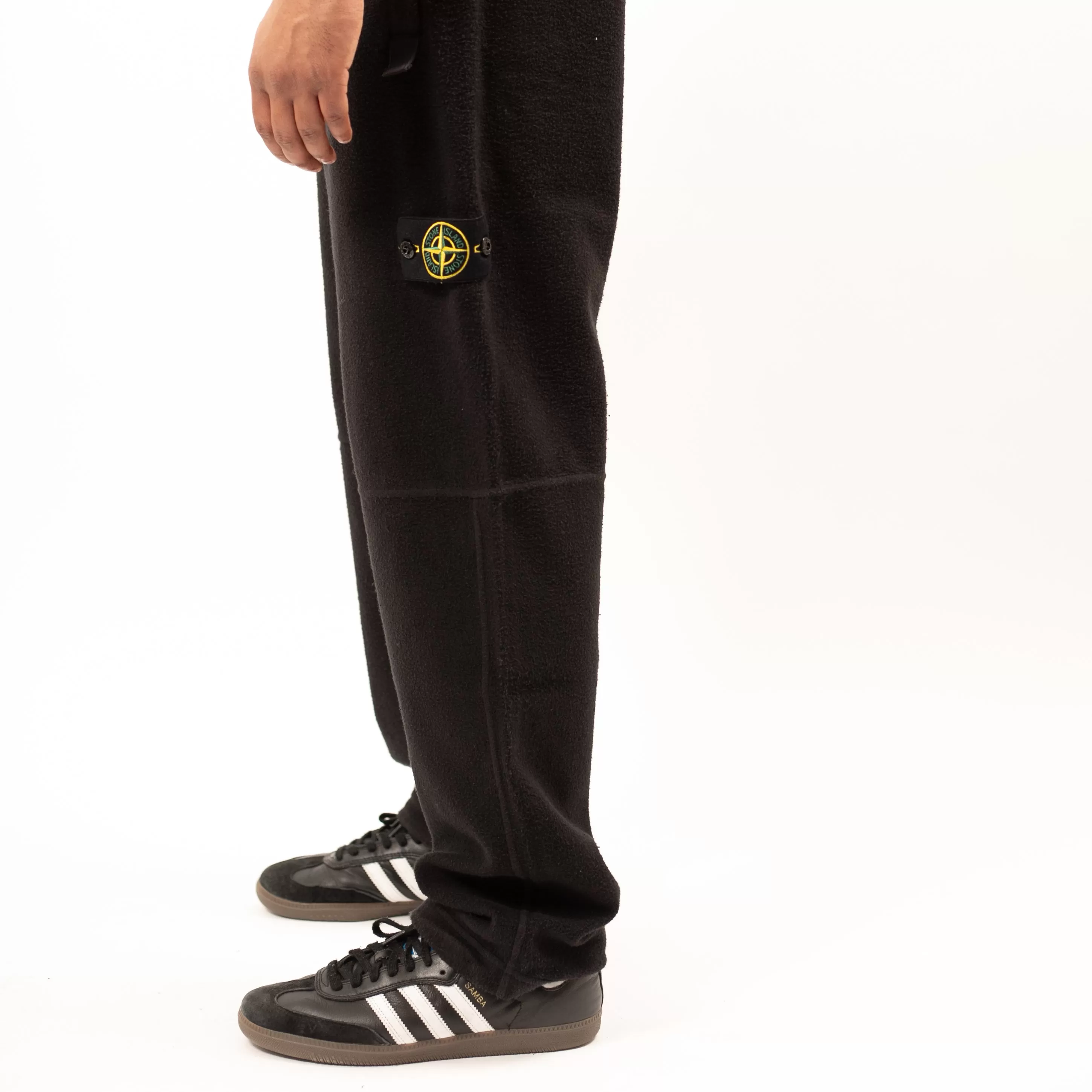 Pants Fleece Straight Leg - Black 2979