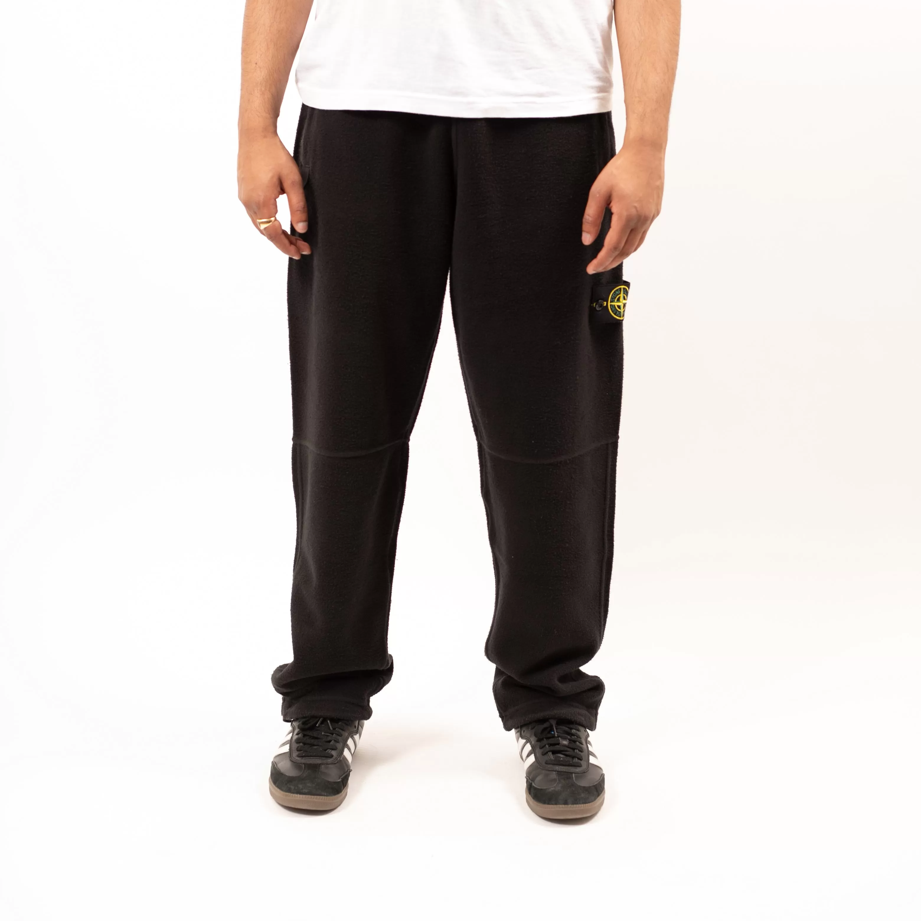 Pants Fleece Straight Leg - Black 2979