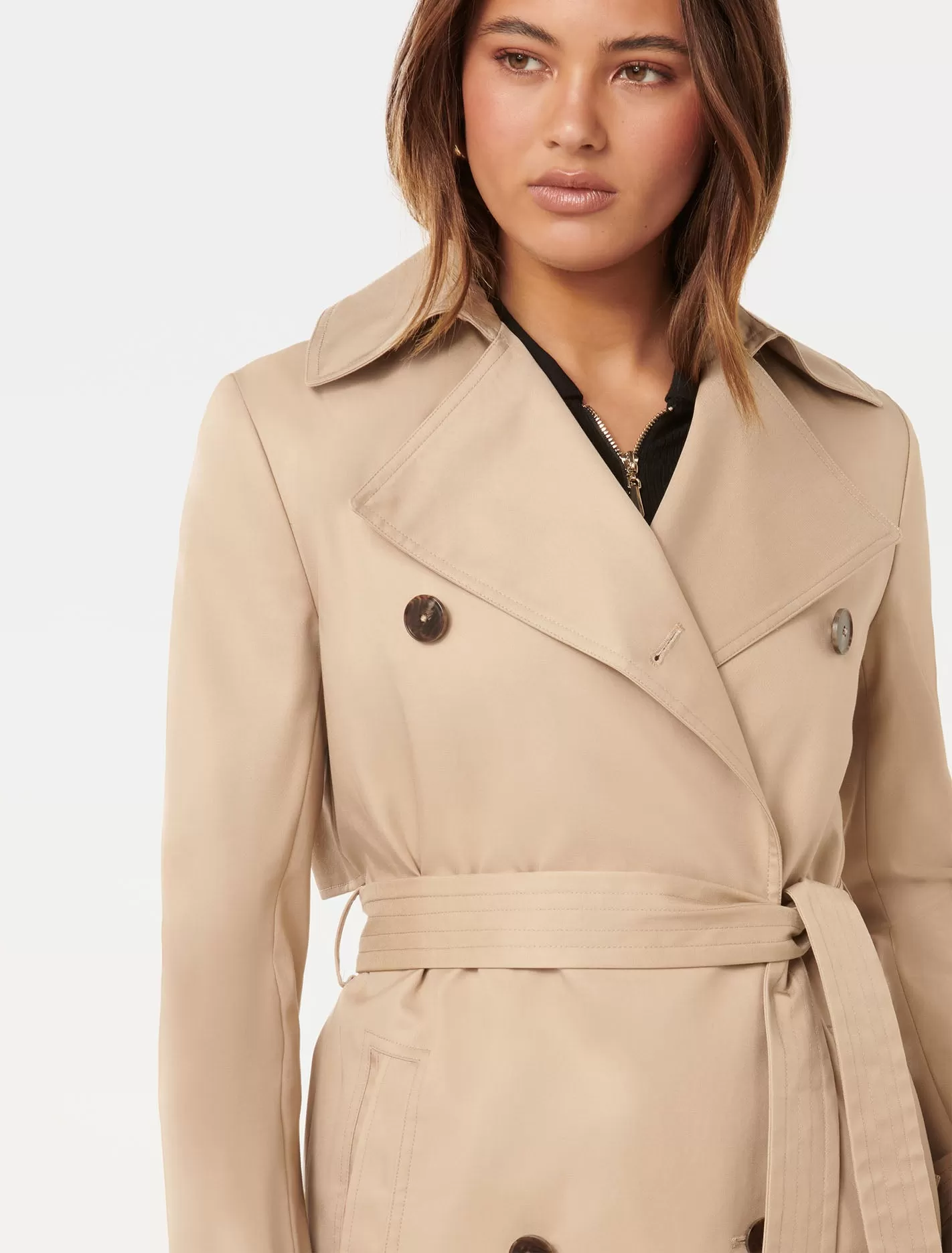 Payton Soft Trench Coat