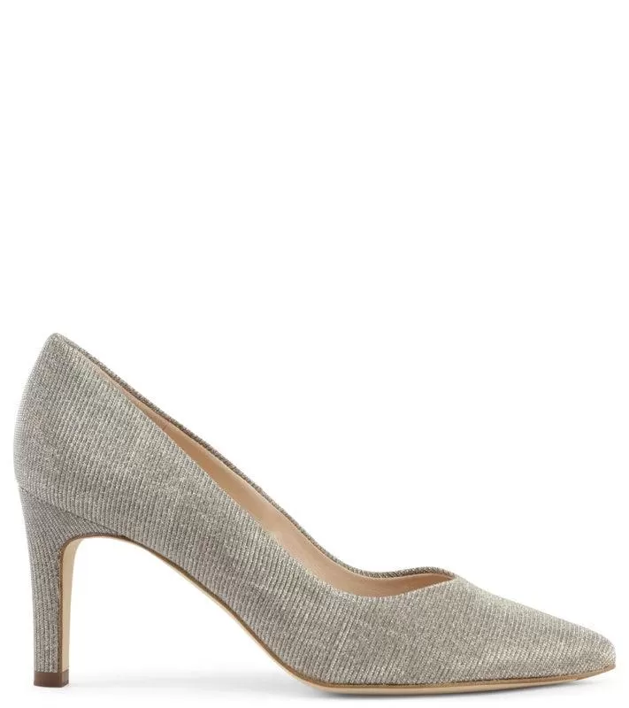 PETER KAISER Ebby Sand Shimmer Court Shoe