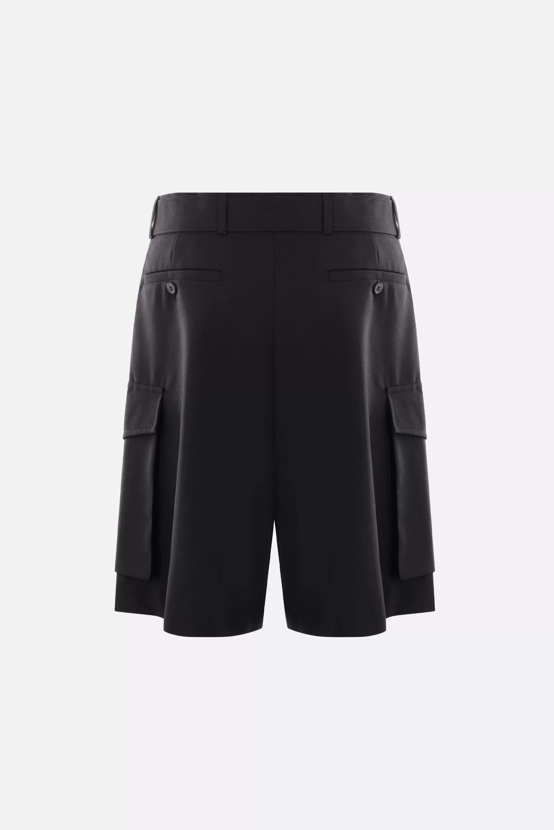 Piers wool cargo shorts