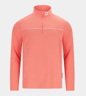 PIQUE MIDLAYER - SALMON