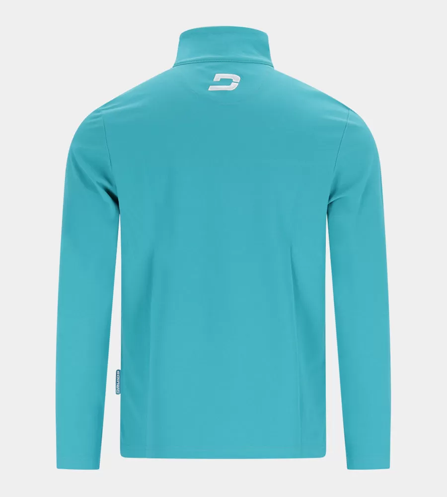 PIQUE MIDLAYER - TEAL