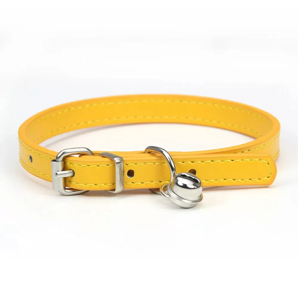 PU Leather Leash Pet Dog Collar Sweet Cats Supplies Pet Collars Pink Dog Collar Collar Dog Accessories