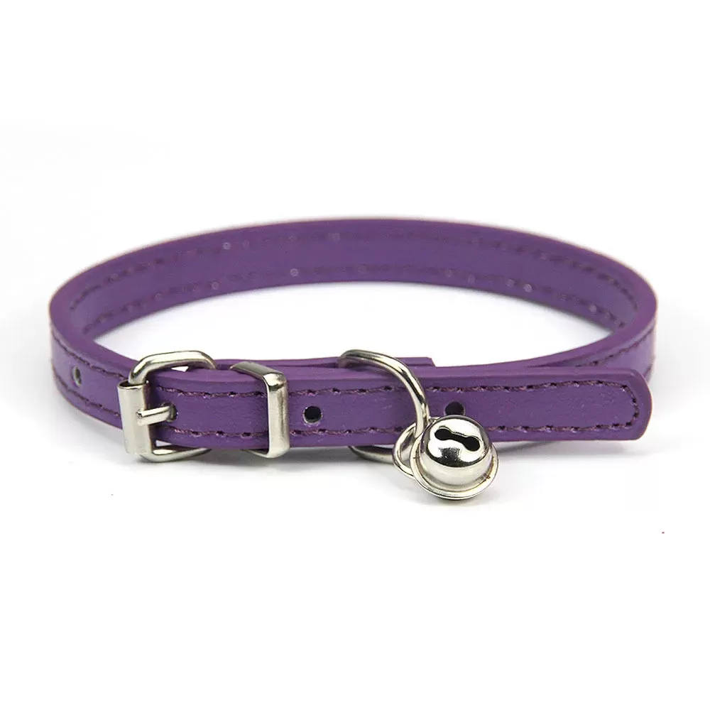 PU Leather Leash Pet Dog Collar Sweet Cats Supplies Pet Collars Pink Dog Collar Collar Dog Accessories