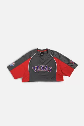 Rework Crop Texas Rangers MLB Jersey - M