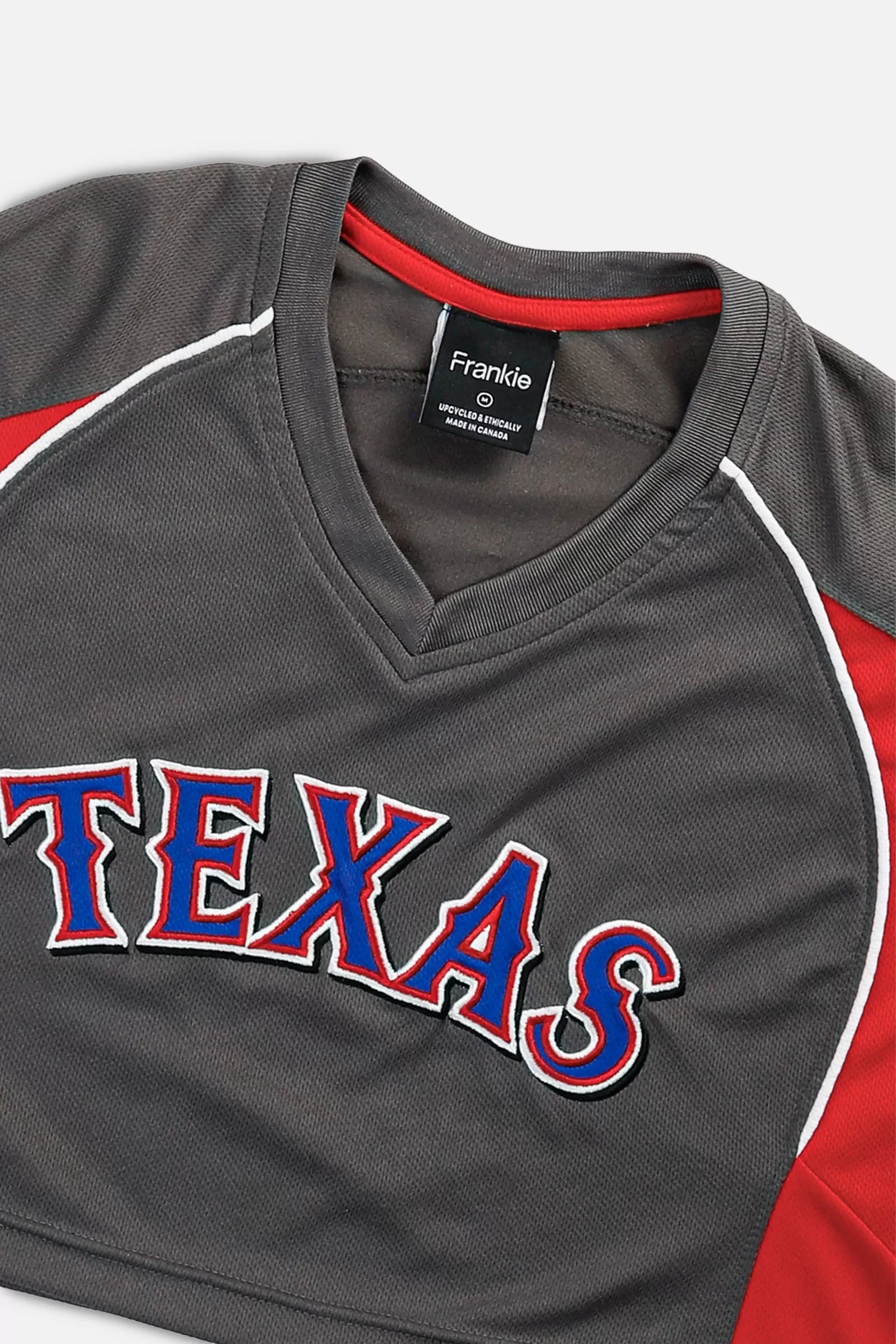 Rework Crop Texas Rangers MLB Jersey - M