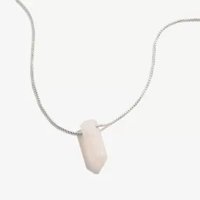 Rose Quartz Gemstone Necklace