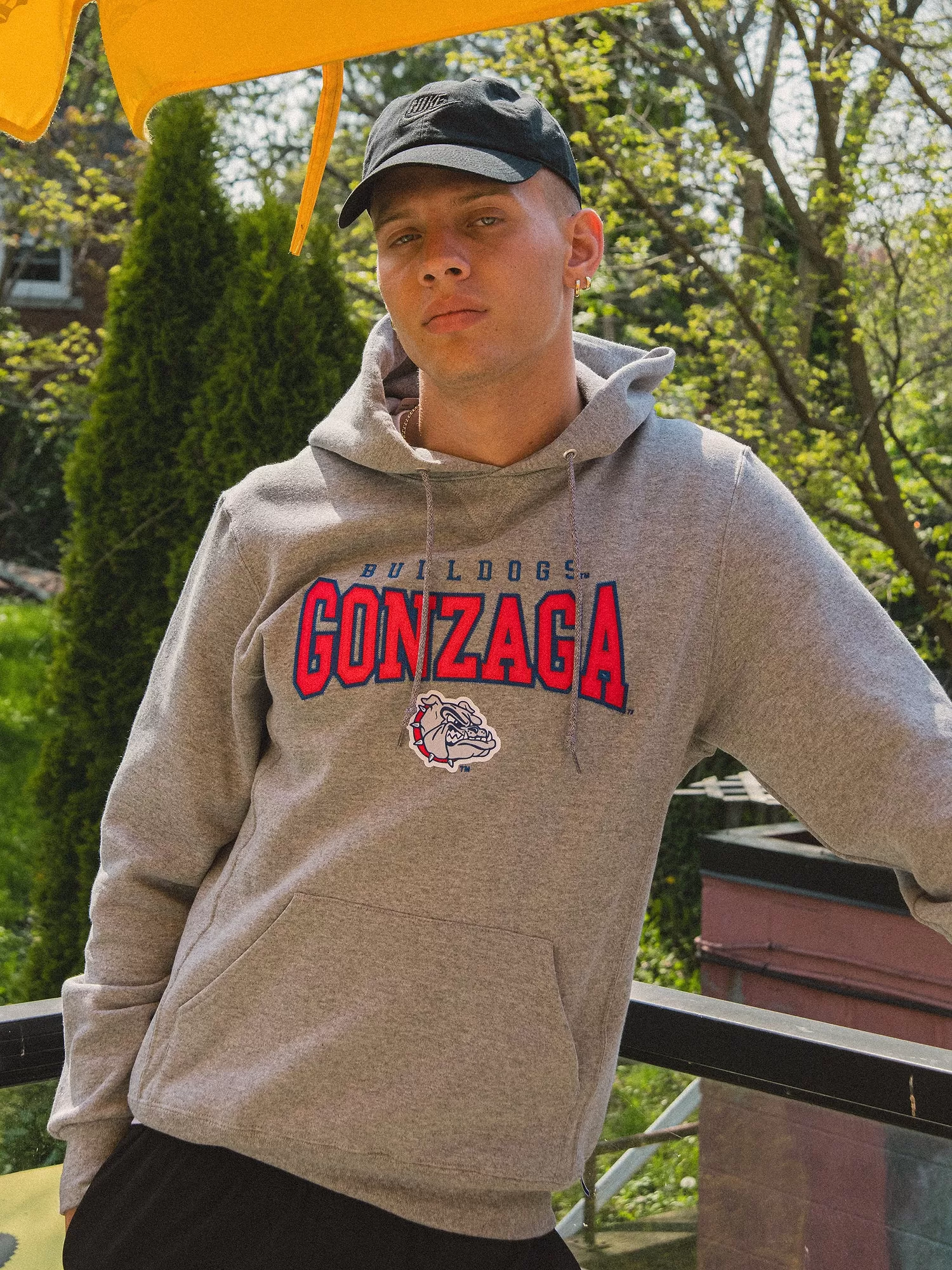 RUSSELL ATHLETIC GONZAGA PULLOVER HOODIE