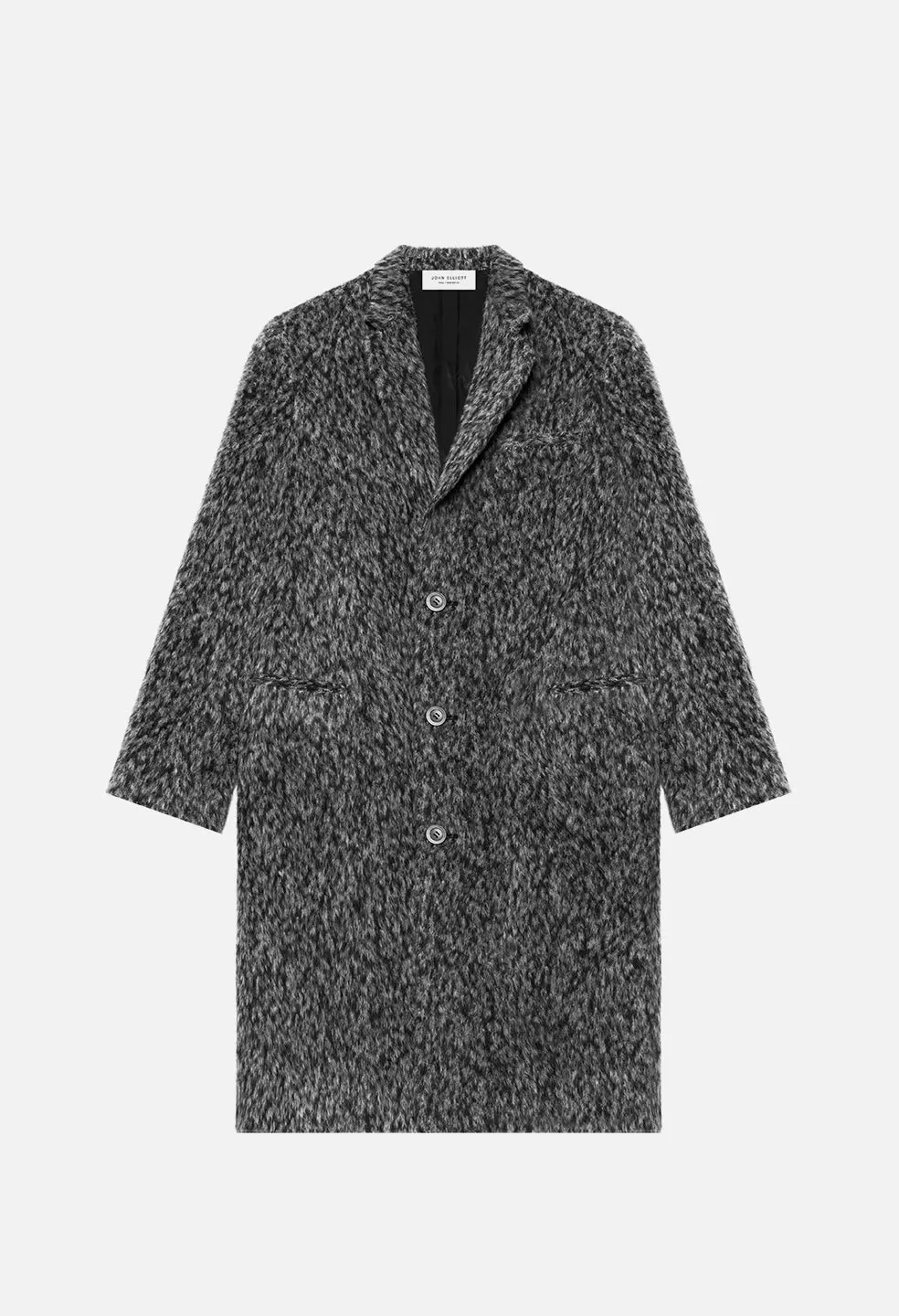 Scarlet Overcoat / Alpaca Jacquard