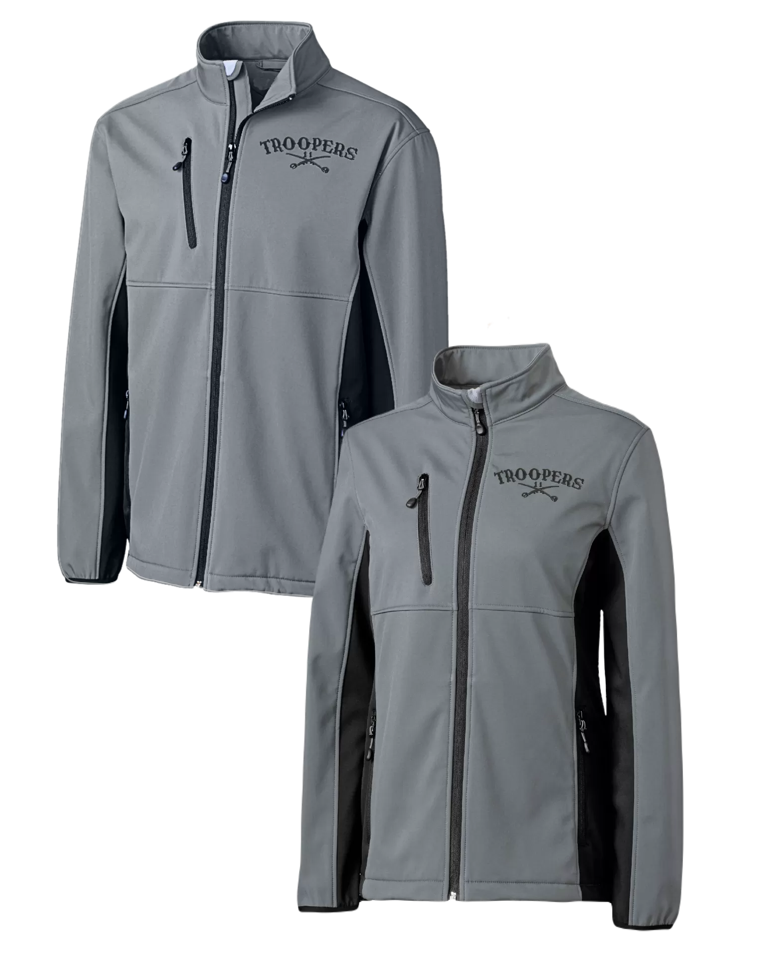 Slate Full-Zip Softshell Jacket