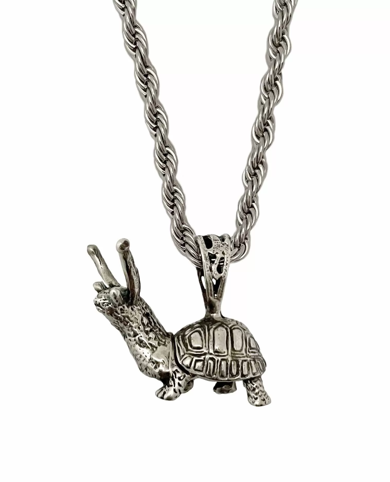 Slug Turtle Necklace The Slurtle Ready to Ship