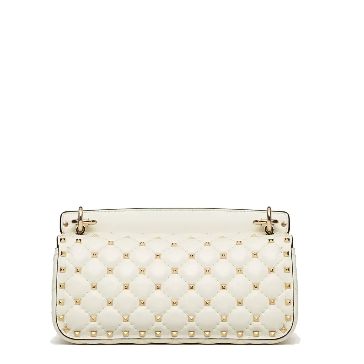 Spike Baguette Bag, Ivory