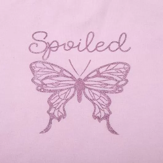 Spoiled Butterfly Pink Tee