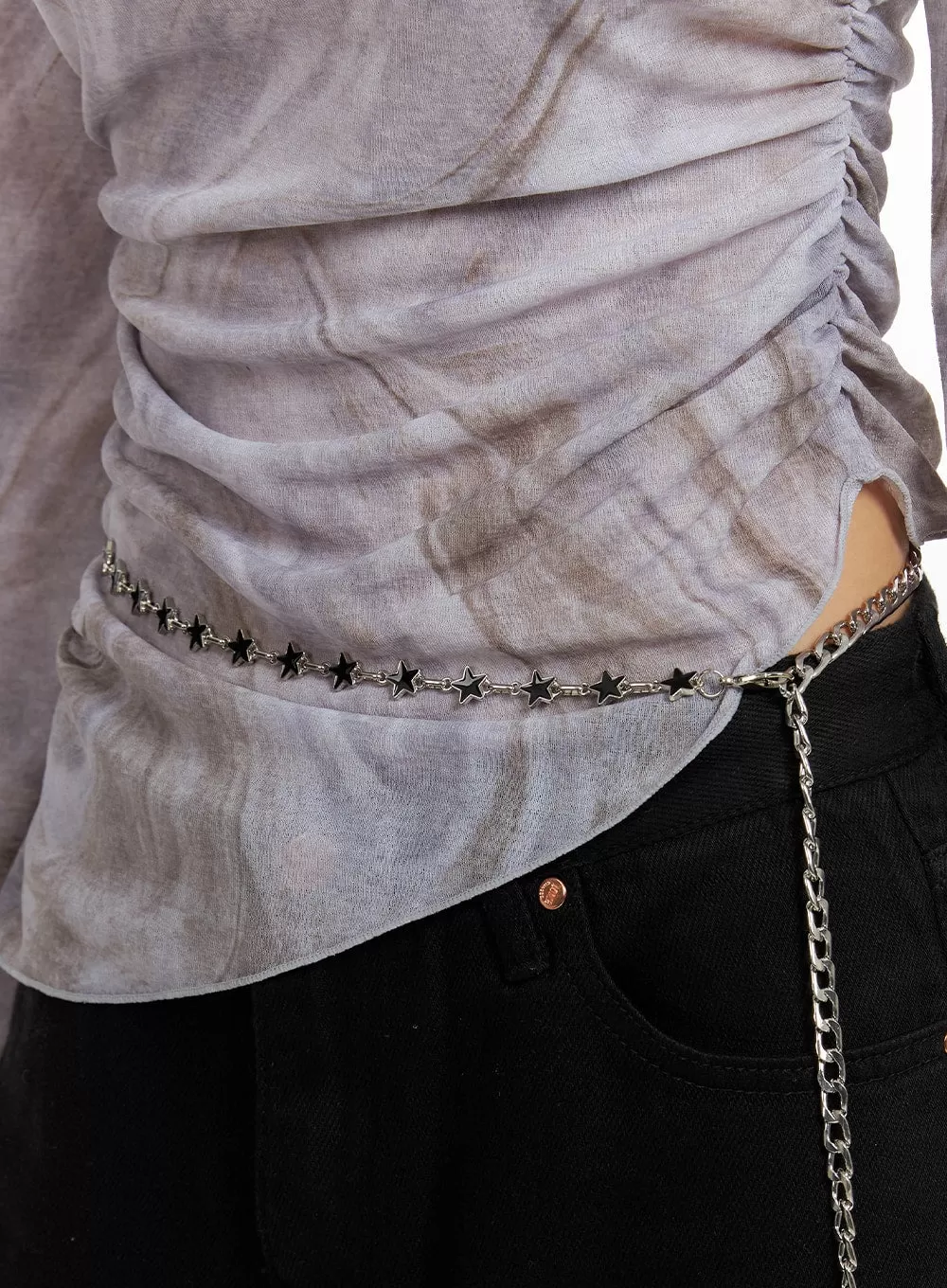 Star Waist Chain Belt CF419