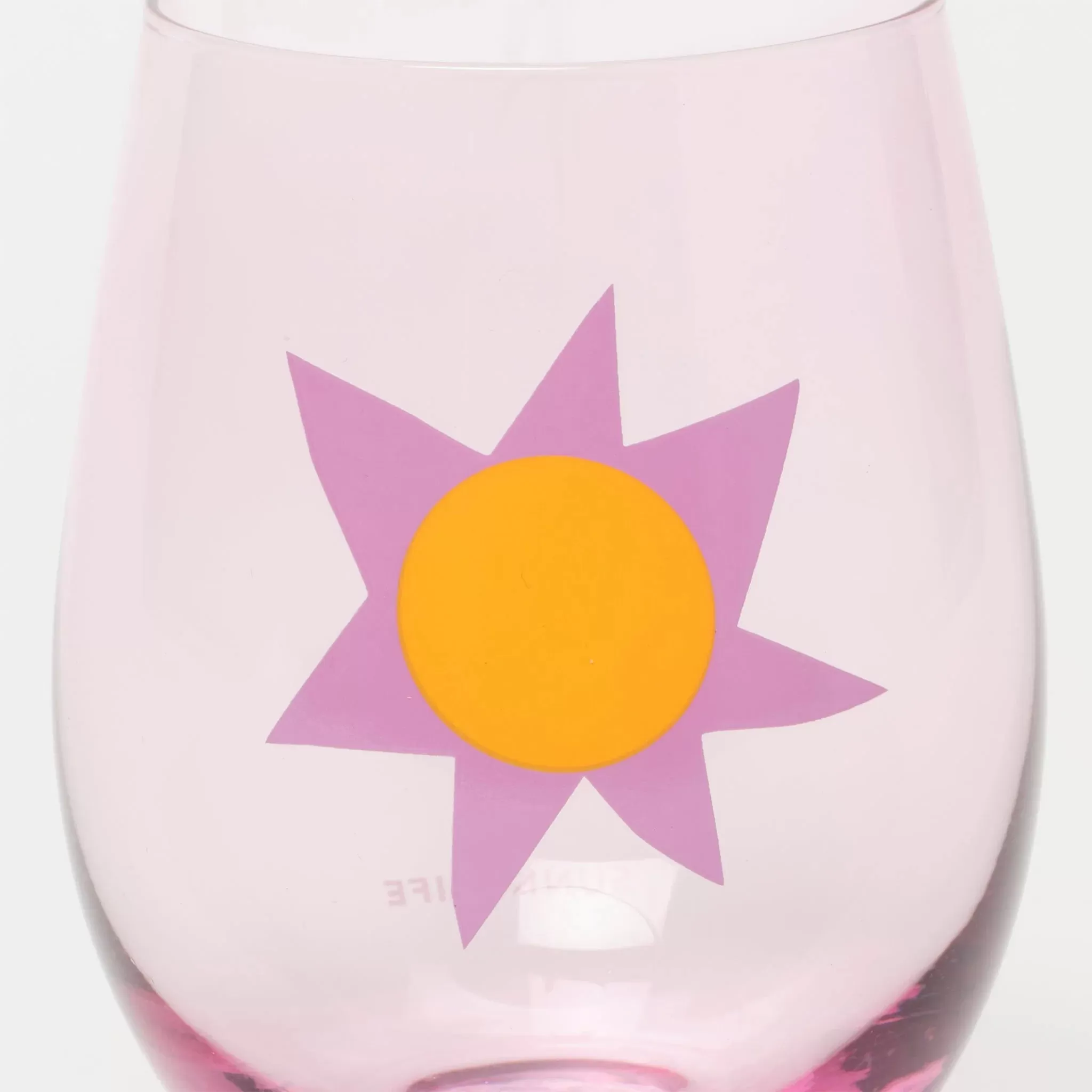 Sunnylife Stemless Glass Tumblers Utopia Multi