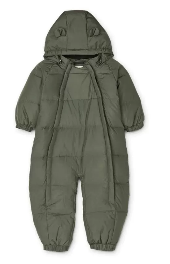 Sylvie baby snowsuit Hunter Green