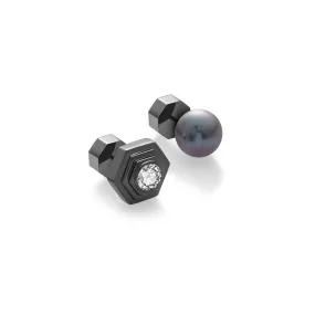 Tahitian Pearl Earrings WE00589 | HEXAGON