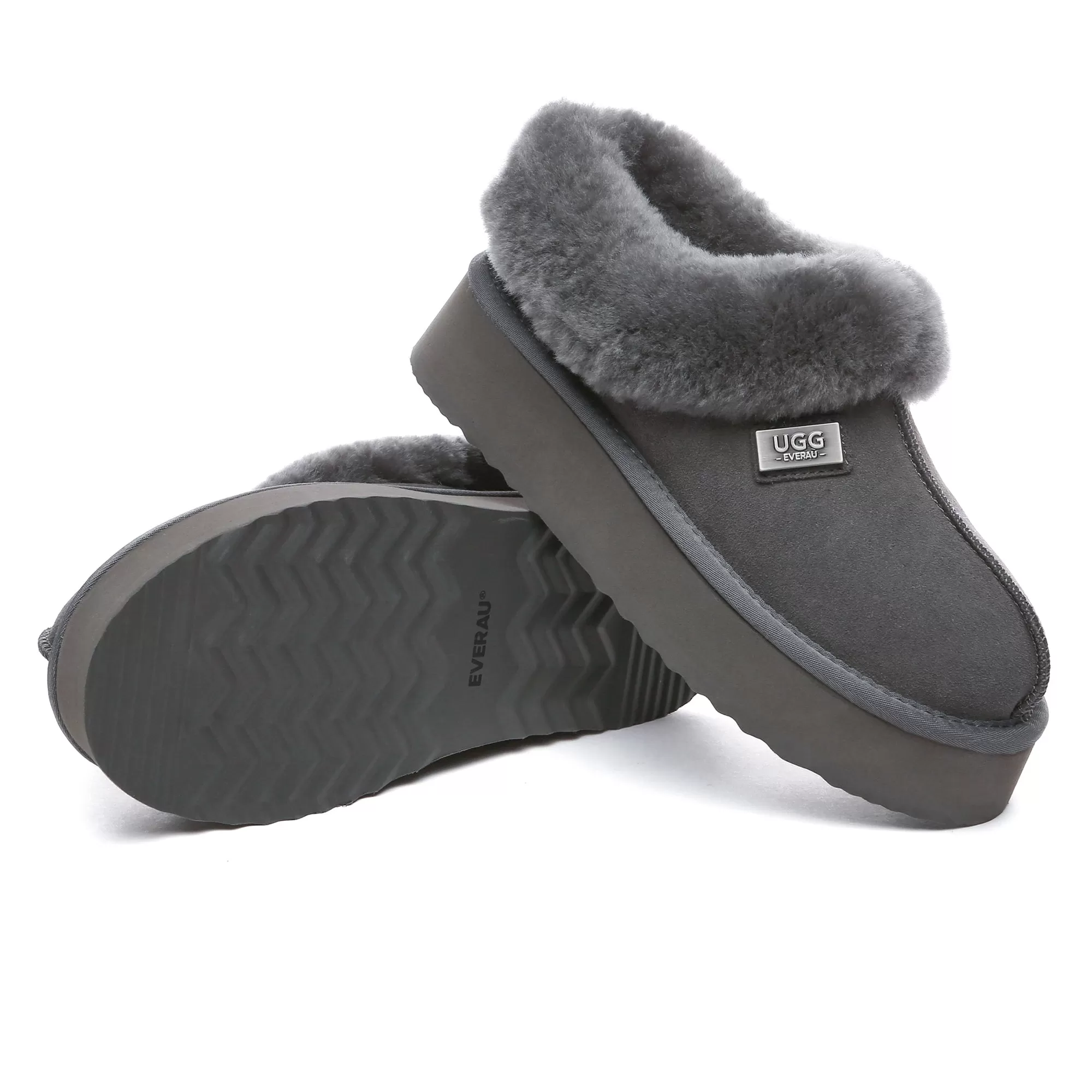 UGG Platform Ankle Slippers