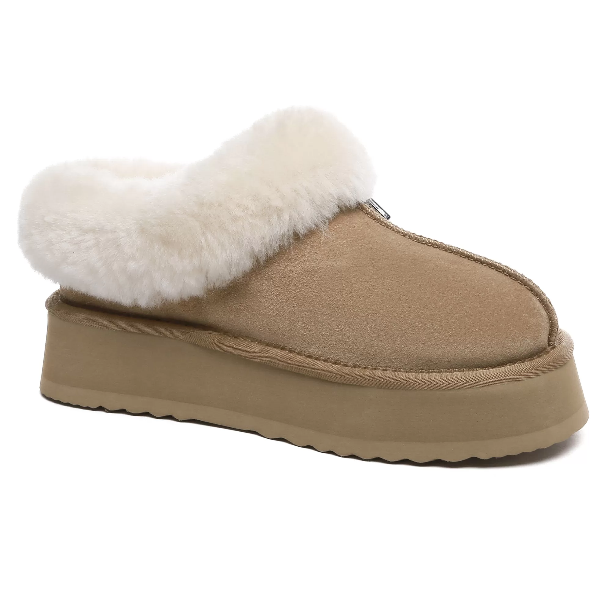 UGG Platform Ankle Slippers