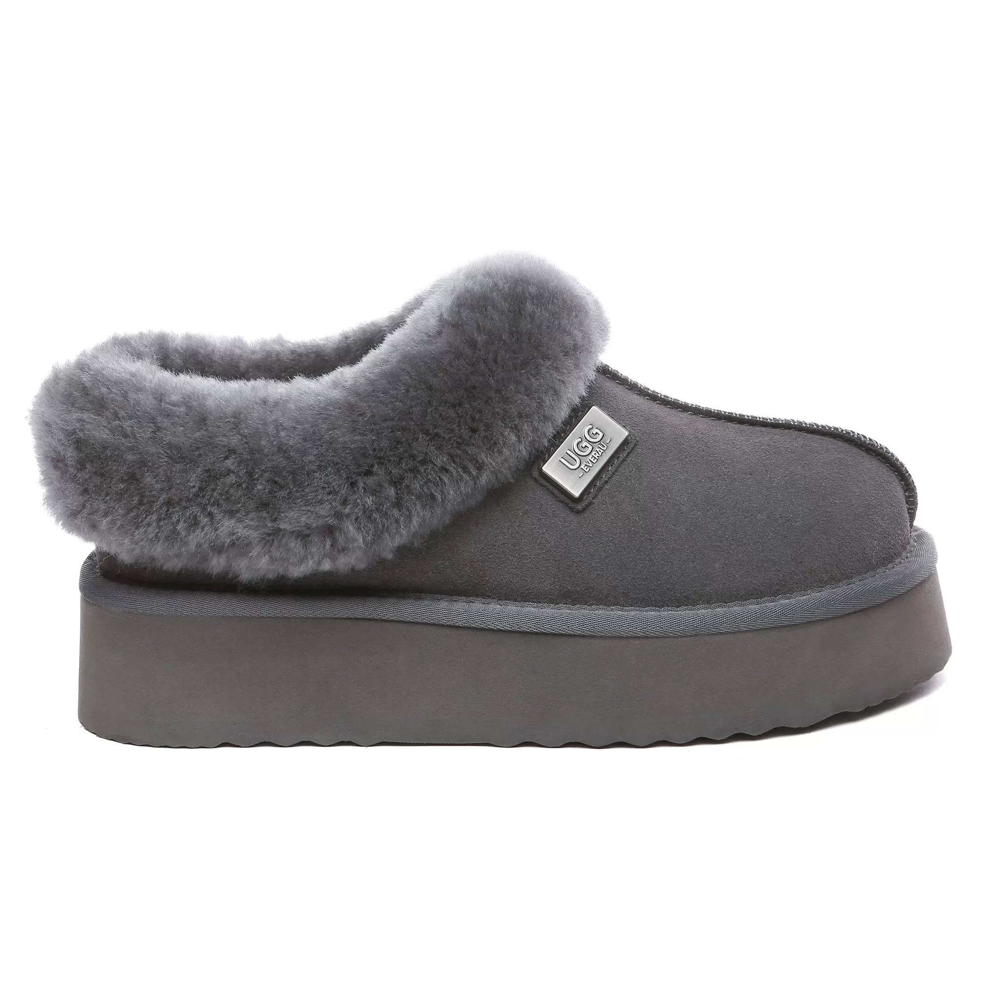 UGG Platform Ankle Slippers