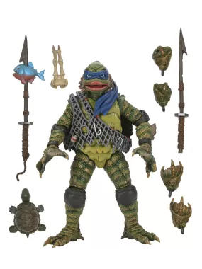 Ultimate Leonardo as the Creature from the Black Lagoon - 7 Action Figurine - Teenage Mutant Ninja Turtles X Universal Monsters - NECA Collectibles