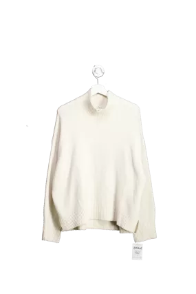 Uniqlo Cream Wool Blend Jumper UK XL