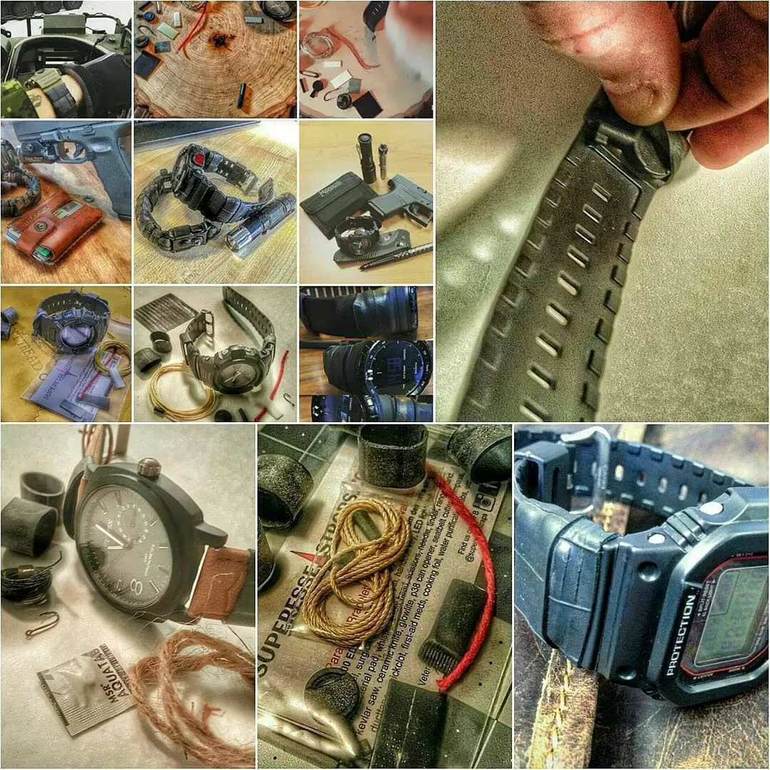 Watch and Paracord Band Kits - Upgrade your watch or paracord strap with a loadout kit of supplies.