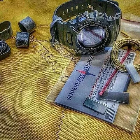 Watch and Paracord Band Kits - Upgrade your watch or paracord strap with a loadout kit of supplies.