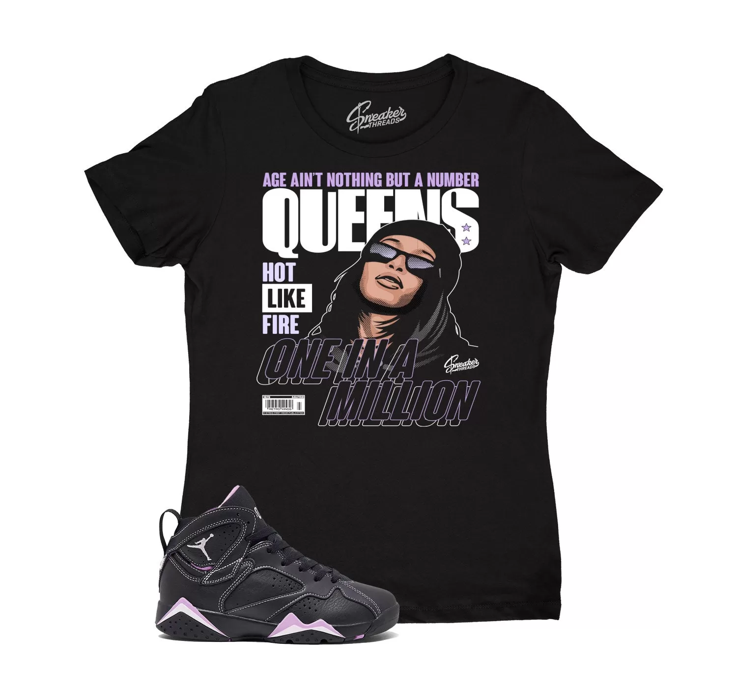 Womens - Barely Grape 7 Queens Shirt