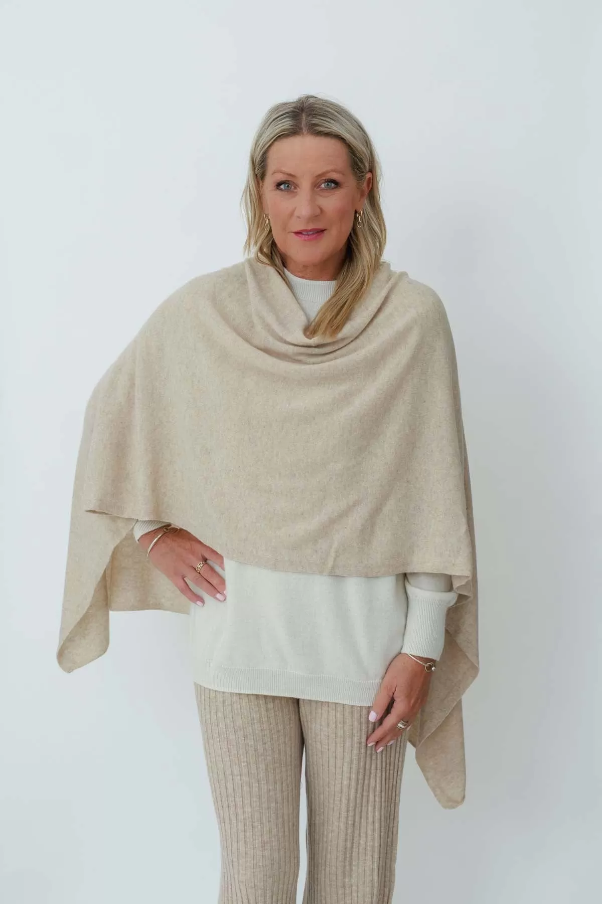 Women's Mandy Merino Alpaca Poncho