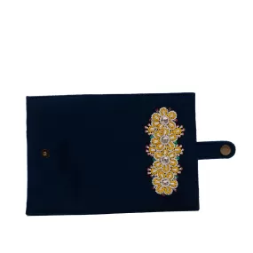 Yellow flower passport cover